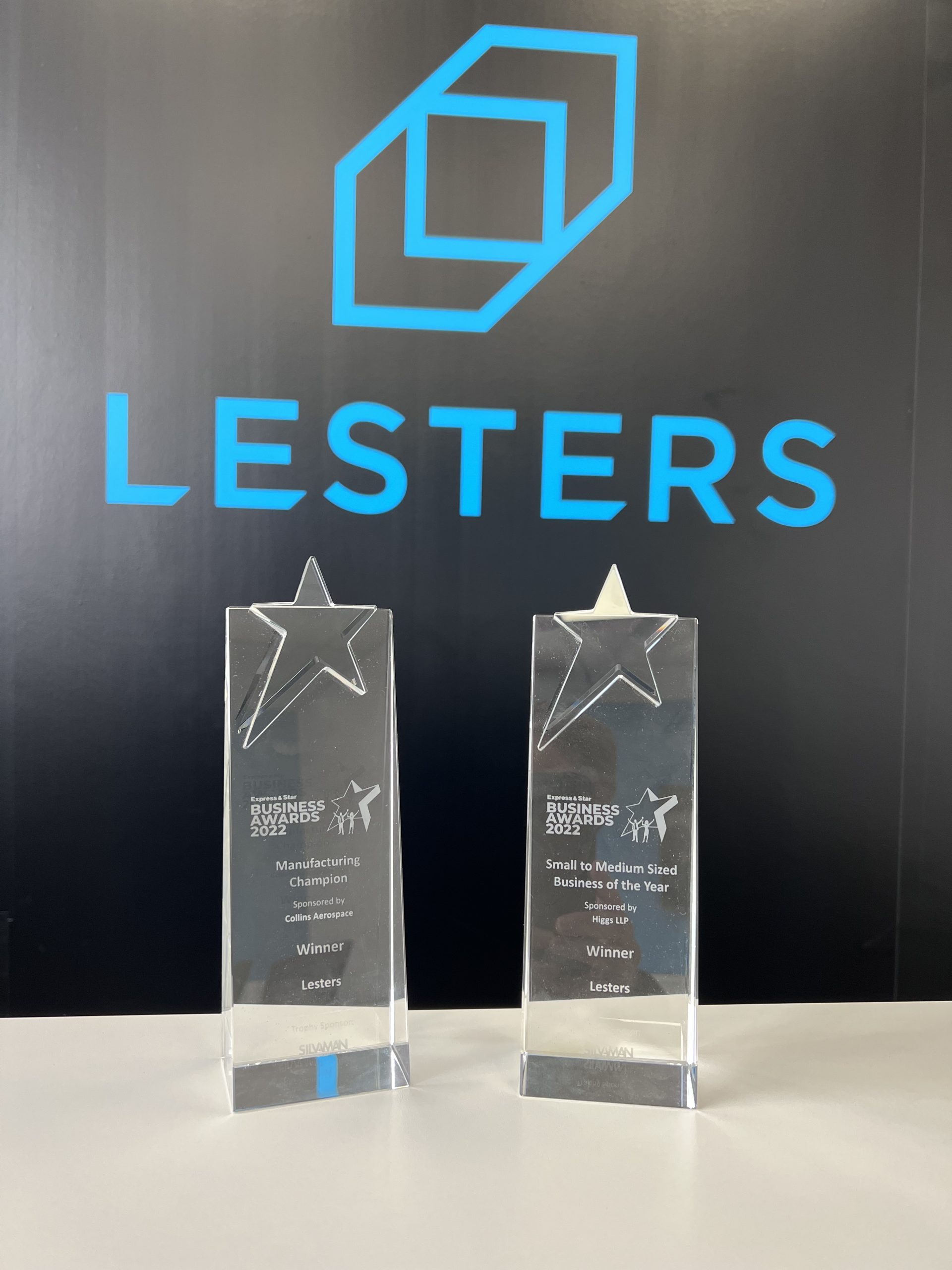 Lesters Celebrates double awards success
