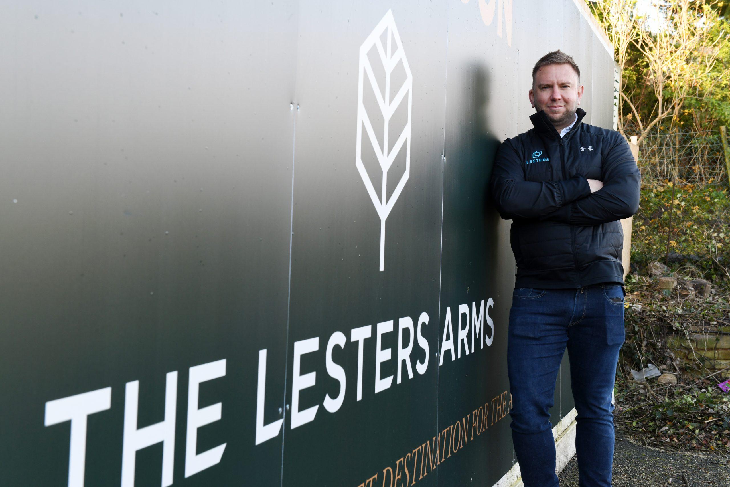 Billy Hutchinson, owner of The Lesters Arms